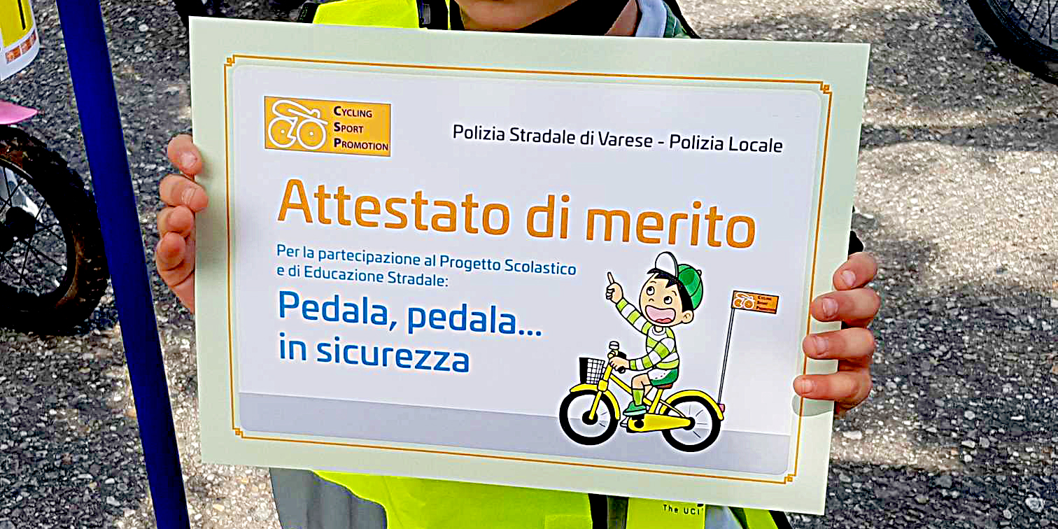 <!--:it-->Il 2019 della Cycling Sport Promotion inizia con il progetto scolastico “Pedala, Pedala… in Sicurezza!”<!--:-->
