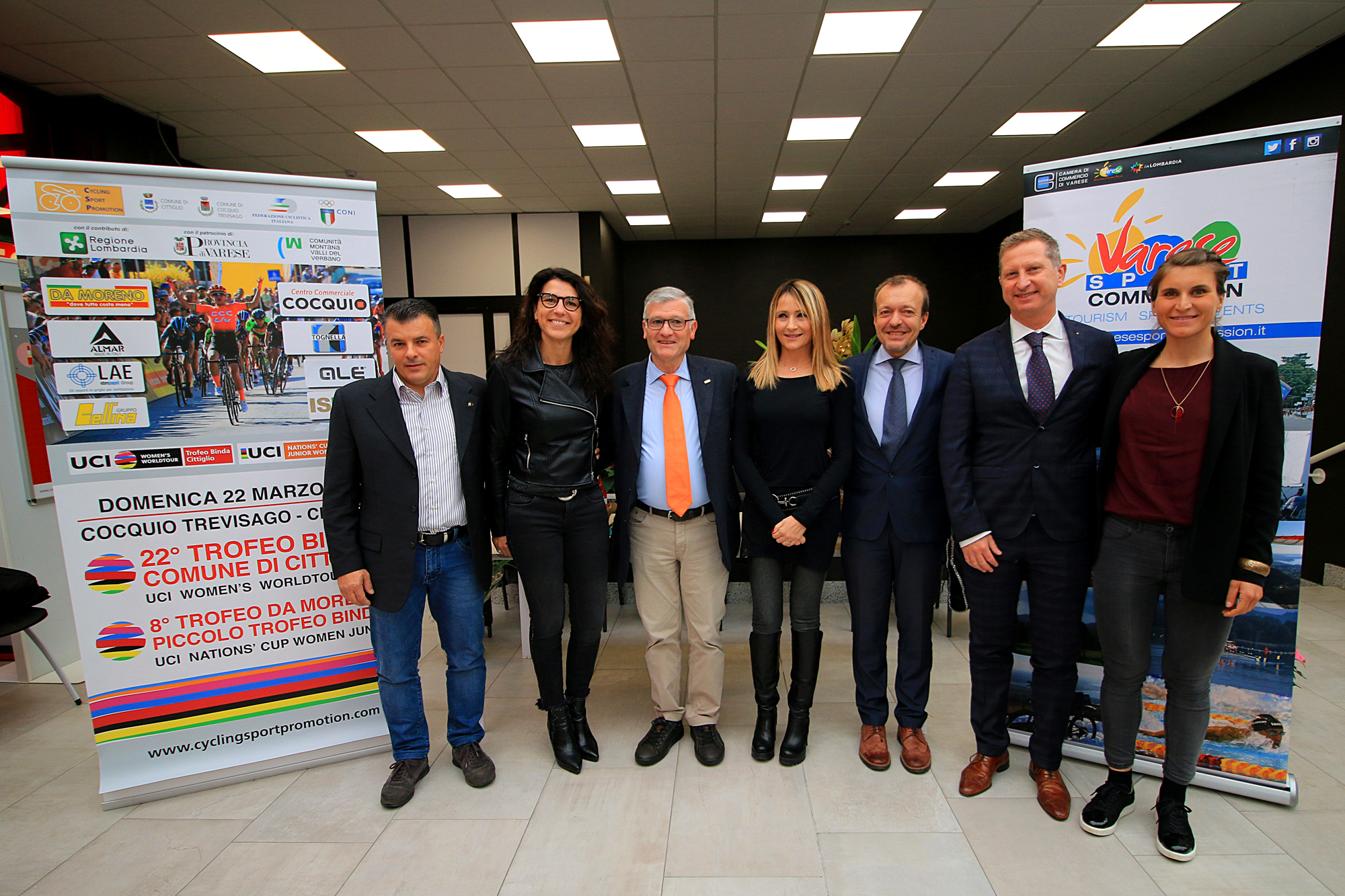 <!--:it-->Al Centro Commerciale di Cocquio Trevisago (VA) le nuove partenze del “Trofeo Binda U.C.I. WWT” e del “Trofeo Da Moreno”<!--:-->